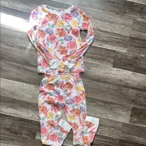 Floral Long Sleeve Pajama Set